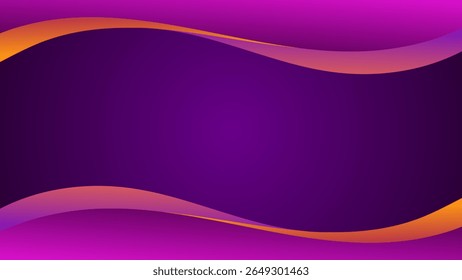 ABSTRACT BACKGROUND ELEGANT PURPLE PINK ORANGE GRADIENT SMOOTH LIQUID COLORFUL WITH HAND DRAWN SHAPES DESIGN VECTOR TEMPLATE GOOD FOR MODERN WEBSITE, WALLPAPER, COVER DESIGN 