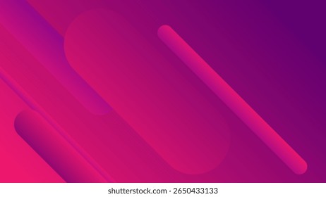 ABSTRACT BACKGROUND ELEGANT PURPLE PINK GRADIENT SMOOTH LIQUID COLORFUL DESIGN WITH DIAGONAL LINES GEOMETRIC SHAPES VECTOR TEMPLATE GOOD FOR MODERN WEBSITE, WALLPAPER, COVER DESIGN 