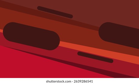 ABSTRACT BACKGROUND ELEGANT RED BROWN FLAT SMOOTH COLORFUL DESIGN WITH GEOMETRIC SHAPES VECTOR TEMPLATE GOOD FOR MODERN WEBSITE, WALLPAPER, COVER DESIGN 