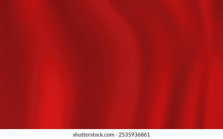 Fondo Abstractas, elegante tela roja o ondas líquidas o pliegues de fondo de seda satinada. Tela de seda roja.
