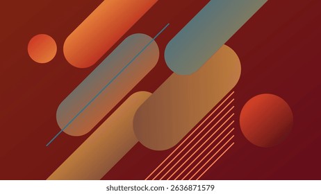 FONDO Abstractas DEGRADADO NARANJA ROJO ELEGANTE LÍQUIDO LISO DISEÑO COLORIDO CON FORMAS GEOMÉTRICAS DIAGONALES PLANTILLA DE VECTOR BUENO PARA EL SITIO WEB MODERNO, FONDO DE PANTALLA, DISEÑO DE CUBIERTA 
