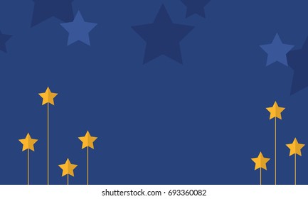 Abstract background elegant star style