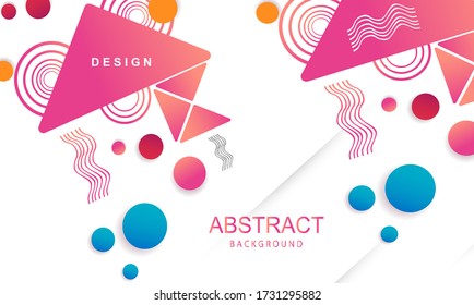 Abstract background elegant trend vectors eps 10