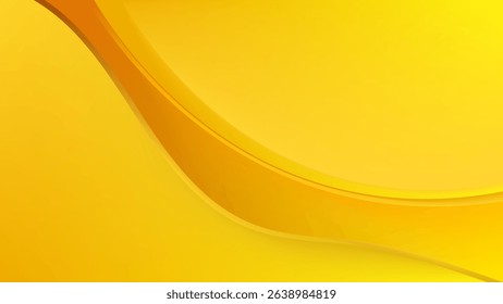 ABSTRACT BACKGROUND ELEGANT YELLOW ORANGE GRADIENT MESH SMOOTH LIQUID COLORFUL WITH HAND DRAWN SHAPES DESIGN VECTOR TEMPLATE GOOD FOR MODERN WEBSITE, WALLPAPER, COVER DESIGN 