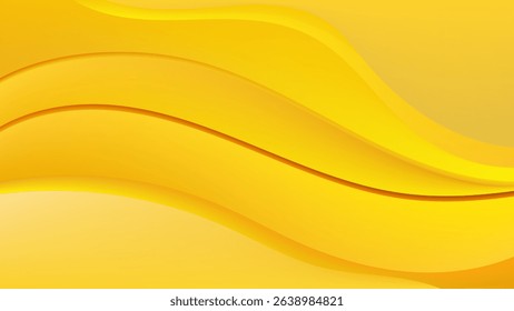 ABSTRACT BACKGROUND ELEGANT YELLOW ORANGE GRADIENT MESH SMOOTH LIQUID COLORFUL WITH HAND DRAWN SHAPES DESIGN VECTOR TEMPLATE GOOD FOR MODERN WEBSITE, WALLPAPER, COVER DESIGN 