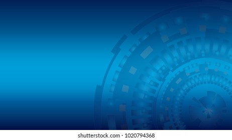 Abstract background element. Three-dimensional composition of curves and grids. Information technology concept. Wide format.