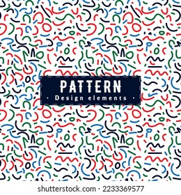 Abstract background elements, pattern design