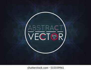 Abstract background. Elements for your project. Guilloche. Vector Illustration.