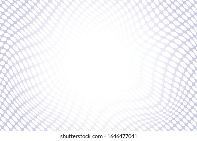 Fondo abstracto, patrón elíptico de onda blanca