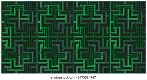 abstract background endless shape pattern