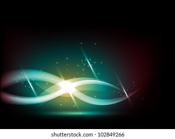 abstract background - energy wave