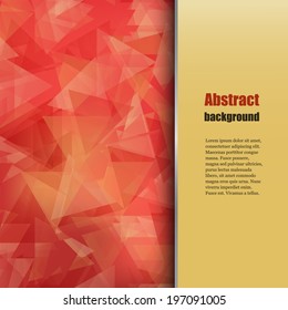 Abstract  background. Eps10 Vector illustration