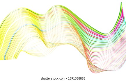 Abstract background equalizer for showing sound waves with music waves, music background equalizer