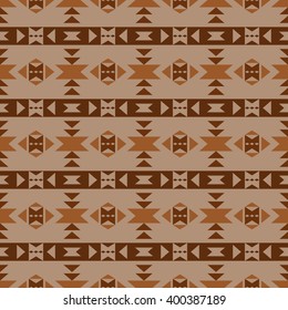 Abstract background in ethnic aztec style. Seamless pattern with aztec ornament. Tribal aztec print. Aztec wallpaper.
