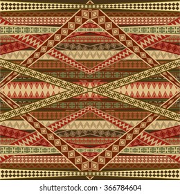 Abstract background with ethnic motifs