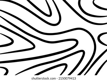 Abstract background with ethnic theme of curves and swirls of lines