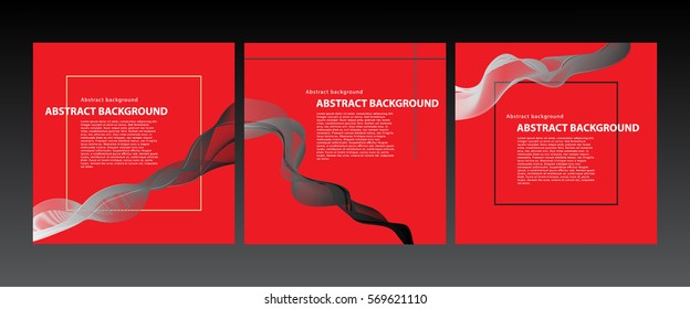 Abstract Background Example Layout Posters Websites Stock Vector ...