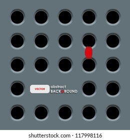 abstract background with eyelets