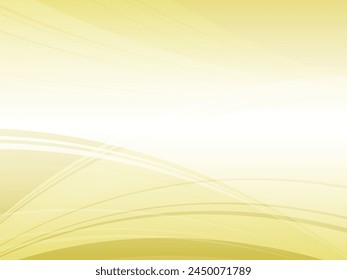 Abstract background with faint wave lines_light yellow