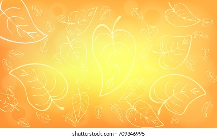 abstract background. fall season, flying leafs
