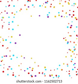 Abstract background with falling confetti Vector illustration EPS10