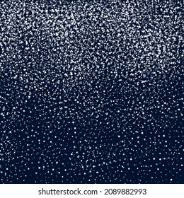 abstract background with falling snowflakes. winter background. snow on a dark background. vector illustration. new year concept and xmas