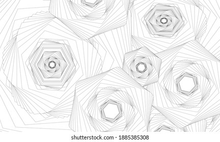 Abstract background fantasy vector illustration