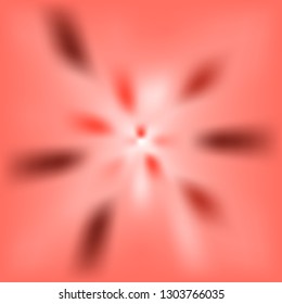 Abstract background fashion color 2019 Living Coral. Random mixed multicolored spots. Vector illustration EPS10