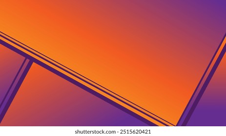 El fondo abstracto presenta un gradiente cautivador que combina a la perfección el púrpura oscuro y el naranja vibrante, evocando el espíritu de Halloween. Los tonos profundos crean una atmósfera misteriosa.