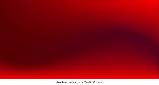 Um plano de fundo abstrato apresenta um gradiente de cores vermelho e vermelho escuro, criando uma transição suave e ondulada.