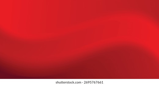 Um plano de fundo abstrato apresenta um gradiente de cores vermelho e vermelho escuro, criando uma transição suave e ondulada.