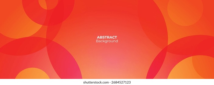 El fondo Abstractas presenta círculos superpuestos, el diseño minimalista transmite profundidad, estética moderna. El texto sutil lee el diseño del Anuncio.