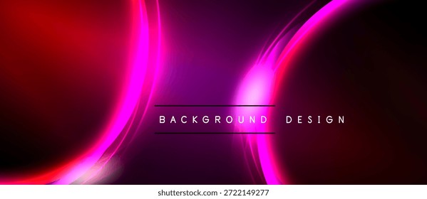 El fondo Abstractas presenta curvas vibrantes, Gradientes. Los tonos rojos y púrpuras dominan el diseño, creando un efecto visual dinámico. El texto lee el diseño de fondo.