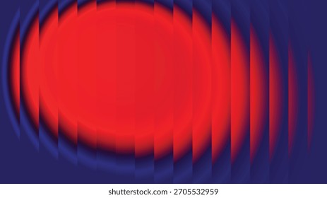 El fondo Abstractas presenta un centro rojo vibrante que se desvanece en un degradado azul profundo creando un diseño dinámico y moderno adecuado para varios proyectos creativos que agregan interés visual y profundidad.