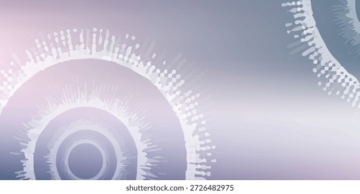 Un fondo abstracto con círculos concéntricos compuestos de líneas de datos digitales, creando un visual futurista y tecnológico. Los Elementos brillantes sugieren flujo de datos y conectividad, ideal para temas relacionados con la tecnología, la ciencia y la comunicación moderna.