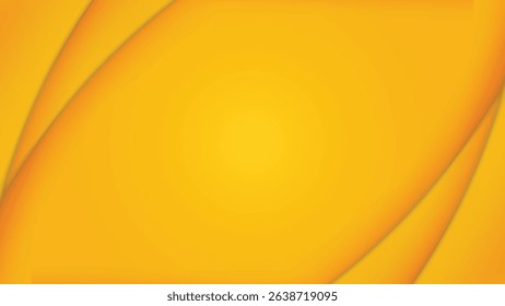 Abstract background featuring diagonal stripes of golden yellow with subtle gradients. The image showcases smooth curved lines creating a layered effect on a vibrant yellow backdrop.