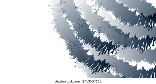 Un fondo abstracto con pinceladas dinámicas y onduladas en diferentes tonos de gris y azul, creando un patrón texturizado contra un fondo blanco limpio. Las líneas diagonales dan una sensación de movimiento y arte moderno.