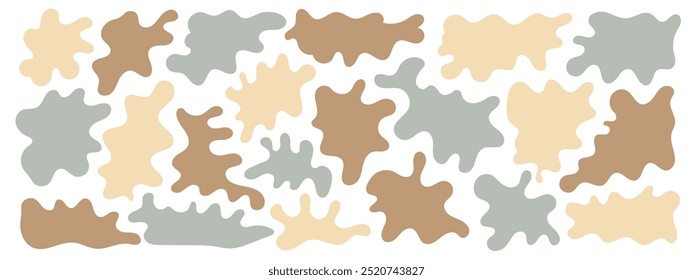 Abstract background featuring a flowing, organic shapes in a modern, minimalist style.
