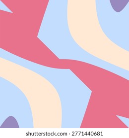 Abstract background featuring flowing organic shapes in soft pastel colors, creating a modern and visually appealing gentle color palette and design.