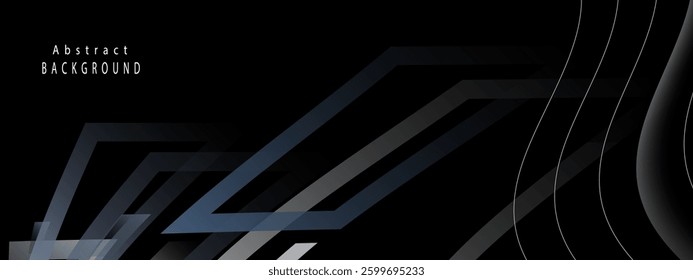 Abstract background featuring geometric shapes and smooth gradients