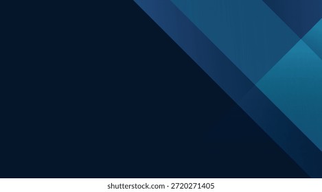Abstract background featuring geometric shapes in various shades of blue and teal, with sharp diagonal lines and subtle gradient effects, perfect for modern digital designs and professional