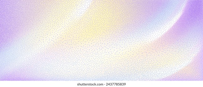 Abstract background featuring a holographic blur with a color gradient.Vector grain noise texture, and watercolor blend.Neon iridescent colors creating a smooth gradation effect.