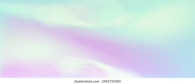 Fondo Abstractas con un desenfoque holográfico con un degradado de color.Textura de Vector de granulado y mezcla de acuarelas.Colores iridiscentes de neón que crean un efecto de gradación suave.