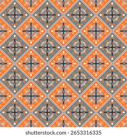 Abstract background featuring Moroccan and Mediterranean patterns with intricate geometric shapes. A stylish and traditional design perfect for elegant decor themes.