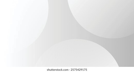 abstract background featuring overlapping curves and circular shapes in various shades of gray, creating a smooth gradient and subtle depth