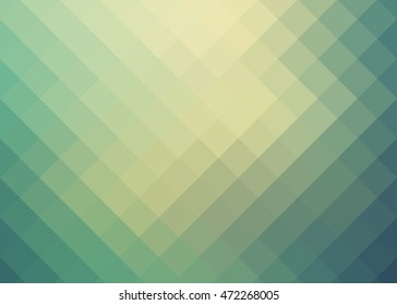 Abstract background featuring a pattern of green and yellow squares. Ideal for digital designs, modern web layouts, graphic projects, and colorful visual compositions.