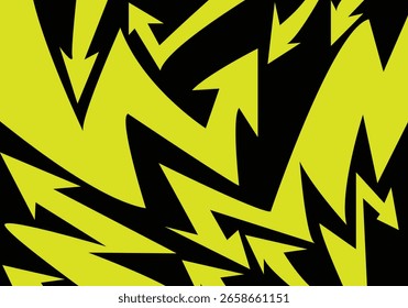 Fondo Abstractas con Elementos de flecha repetitivos en un patrón dinámico