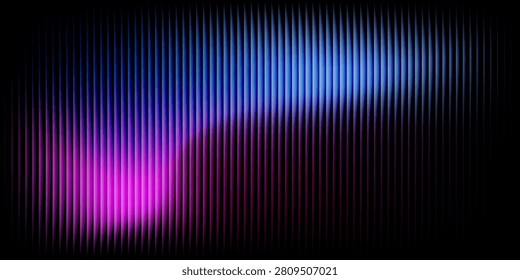 Abstract background featuring smooth, flowing stripes in purple, pink, and blue gradients with a wavy, seamless pattern and soft light effects.