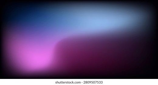 Abstract background featuring smooth, flowing stripes in purple, pink, and blue gradients with a wavy, seamless pattern and soft light effects.