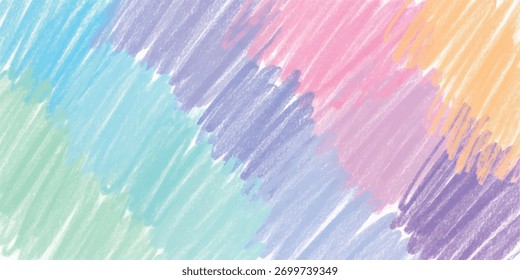 An abstract background featuring a soft blend of pastel colors, including blue, green, purple, pink, and orange, arranged in diagonal brush strokes, creating a textured and artistic effect.
